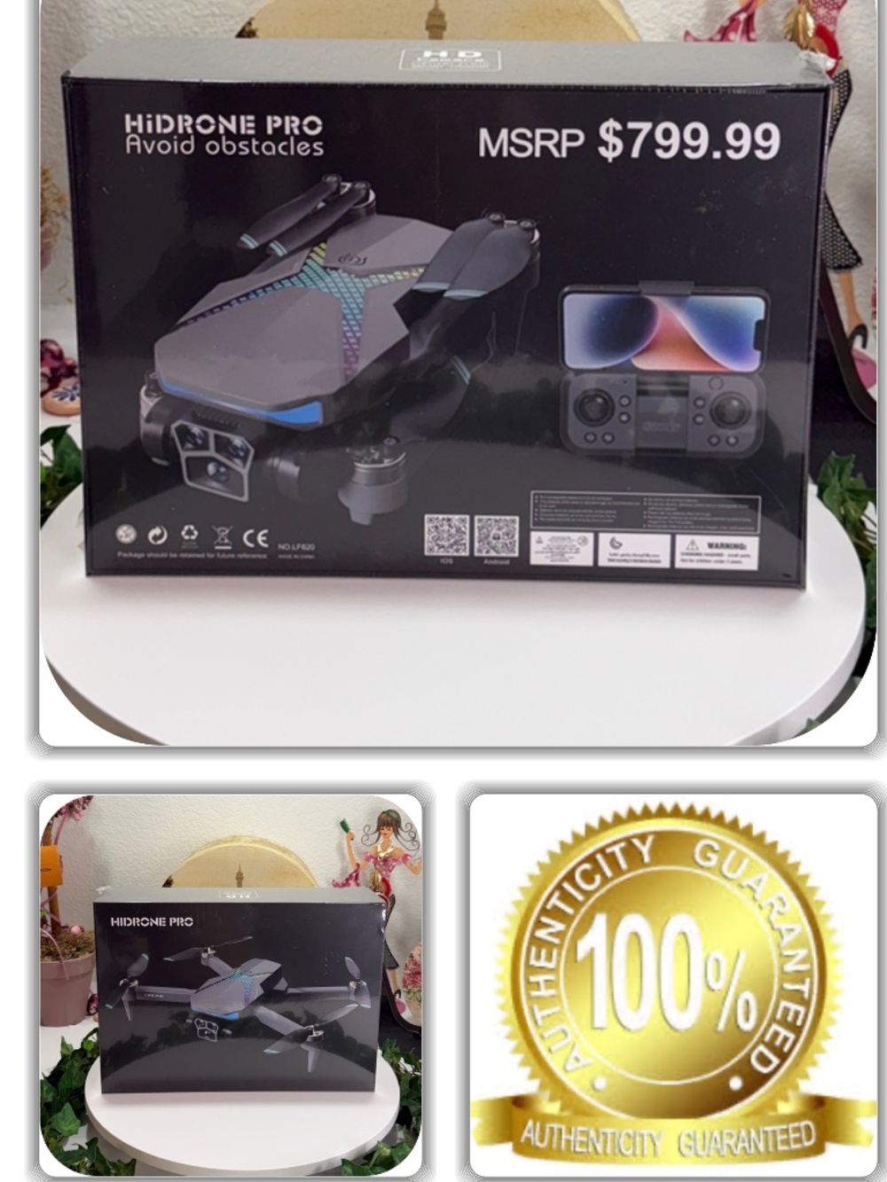 SASSY HIDRONE PRO DRONE! (NIB-HD CAMERA)